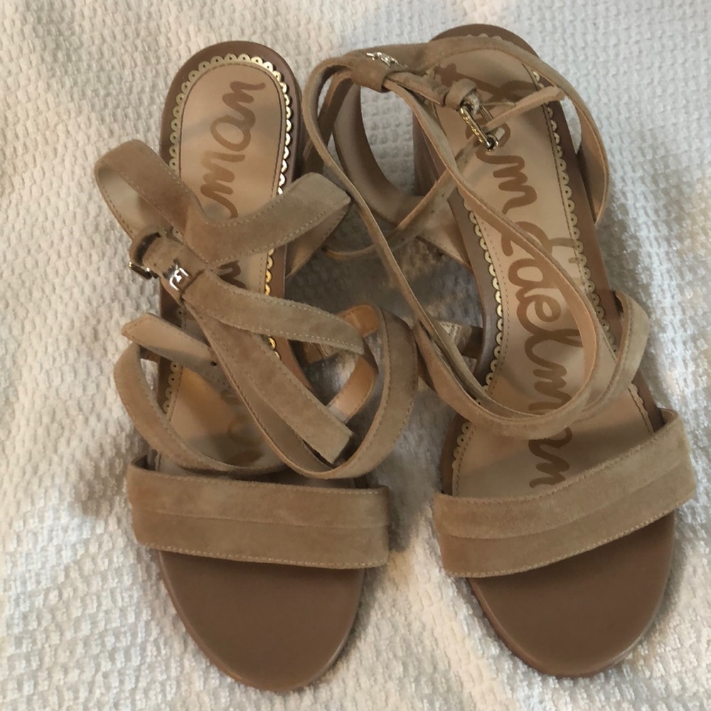 Sam Edelman suede sandals